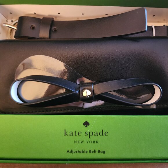 NWT Kate Spade Adjustable Belt Bag in GIFT BOX S/M - Picture 1 of 8